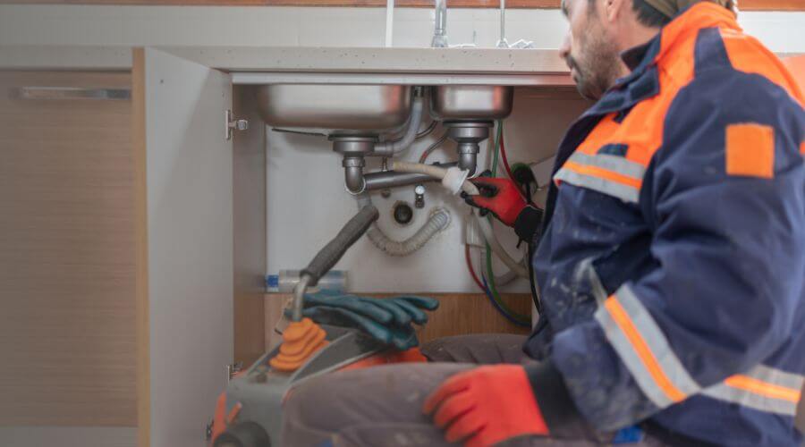 Professional slab leak plumber services in Coatesville, IN